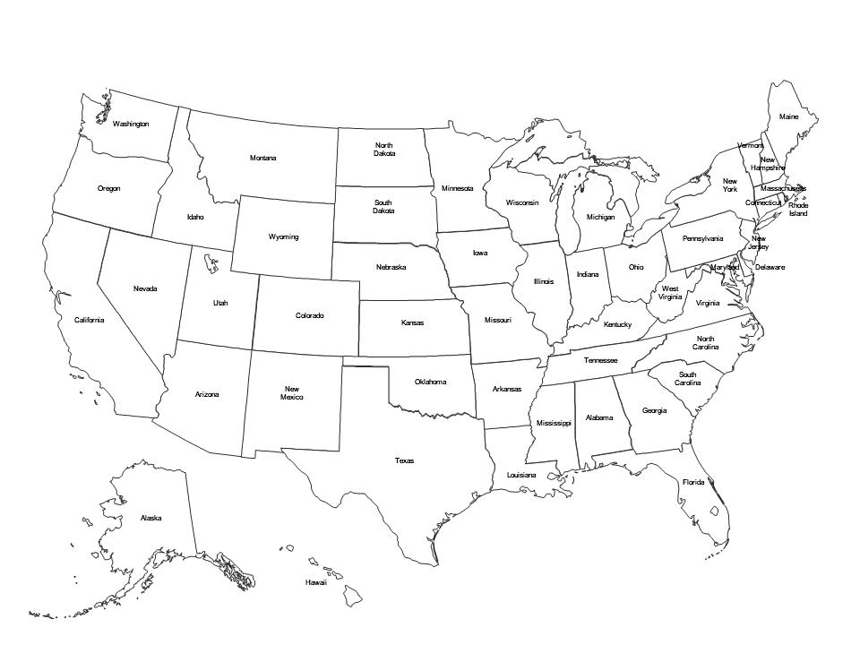 USA-Map USA Map